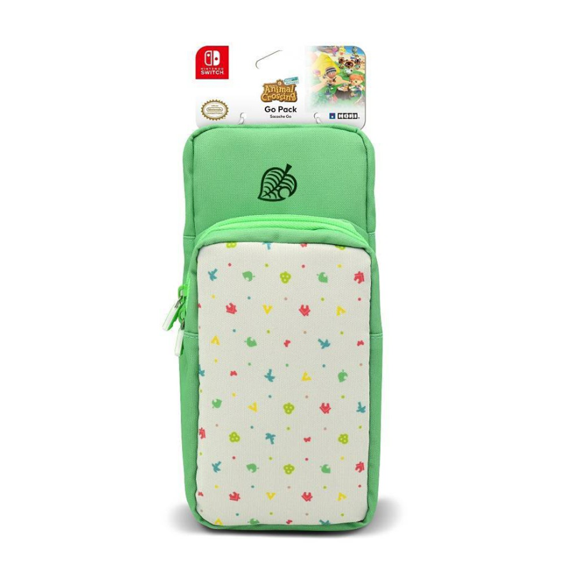 Hori Nintendo Switch Go Pack - Animal Crossing New Horizons Travel Bag Case
