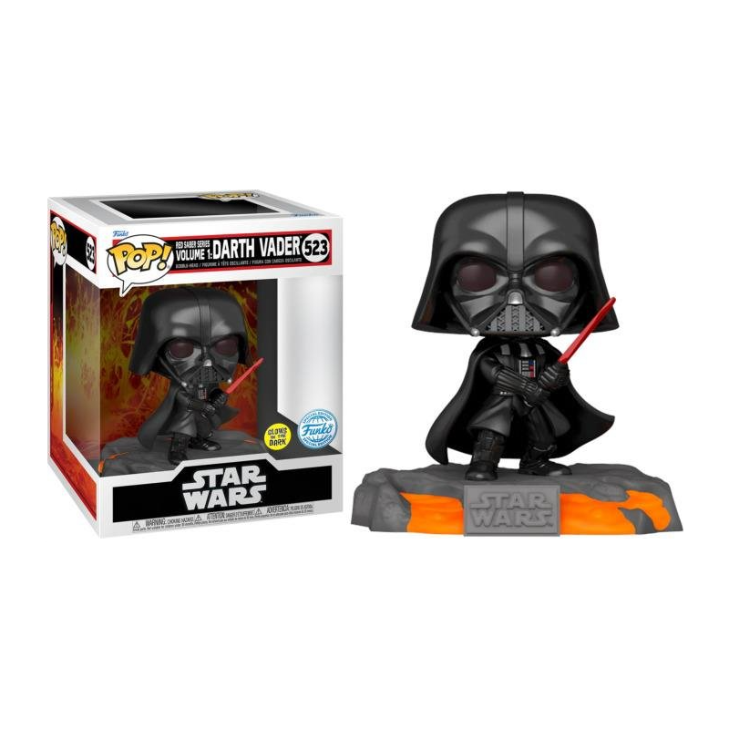 POP! : Star Wars: Red Saber Collection - Darth Vader  BY FUNKO (523)