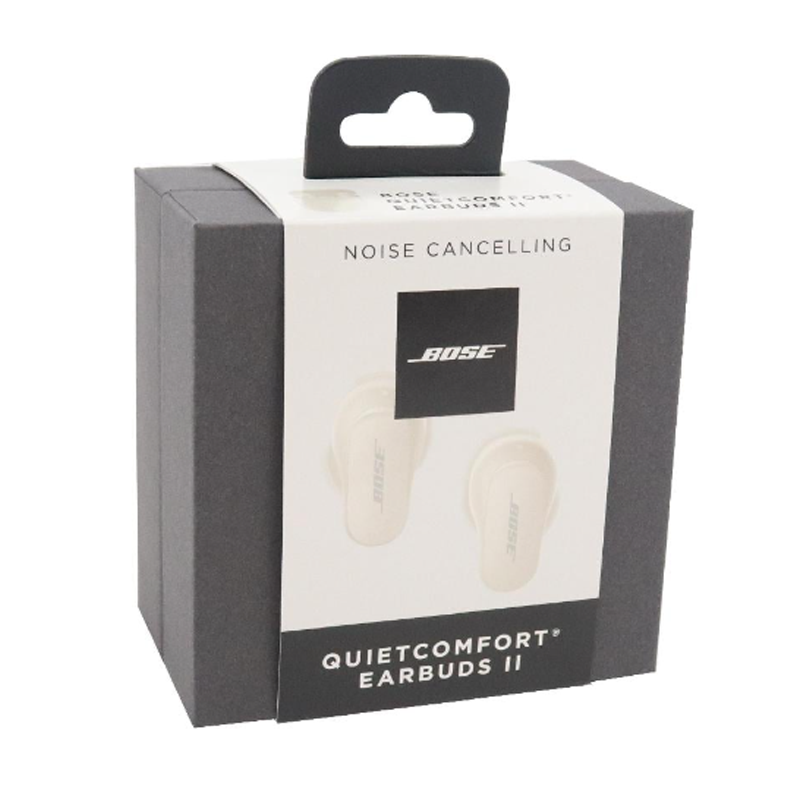 Bose QuietComfort Noise Cancelling Earbuds II – True Wireless Earphones with Personalized Noise Cancellation & Sound – ivory, Small
