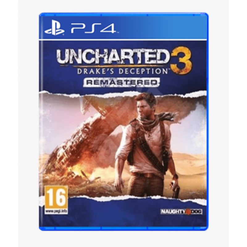 Uncharted 3: Drakes Deception Remastered- PS4 (Used)