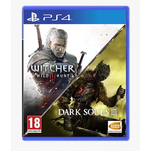 Dark Souls 3 & The Witcher 3 Wild Hunt Compilation -PS4 (Used)