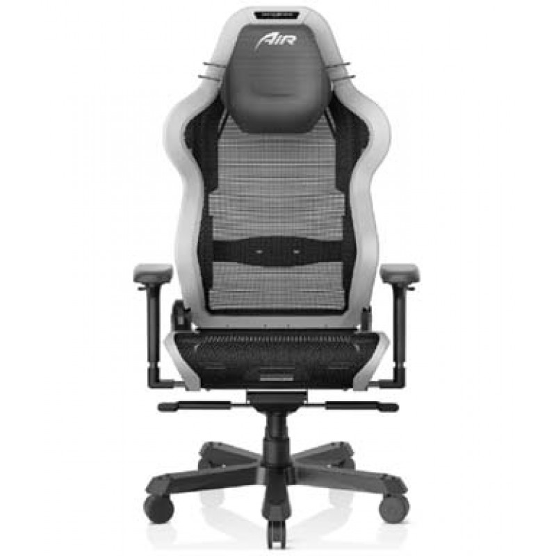 DXRacer D7400 Air Plus Mesh Gaming Chair, Modular Design, Ultra-Breathable, 4D Armrests, 3" Caster PU, Adjustable Back Angle, Grey/Black | AIR-R2S-GN.N-J1