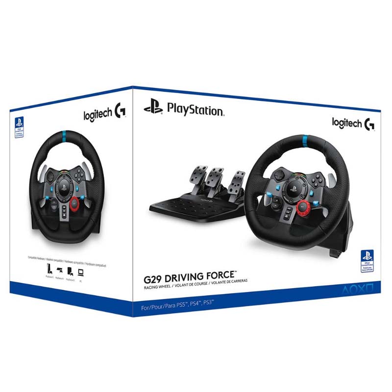 Logitech G29 Driving Racing Wheel (PS5,PS4,PS3) - (Used)