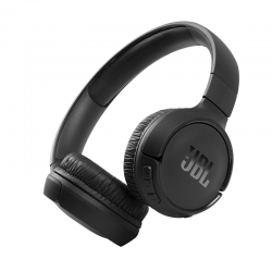 JBL Tune 510BT Wireless On Ear Headphones, Pure Bass Sound, 40H Battery, Speed Charge, Fast USB Type-C, Multi-Point Connection, Foldable Design, Voice Assistant - Black (Open sealed)