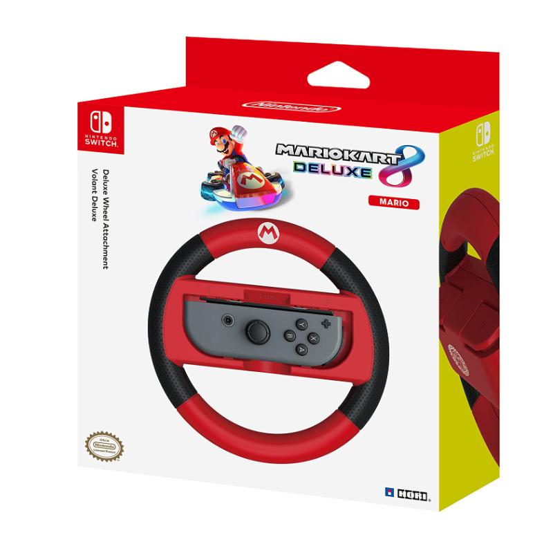 HORI Nintendo Switch Mario Kart 8 Deluxe Wheel (Mario) /Switch