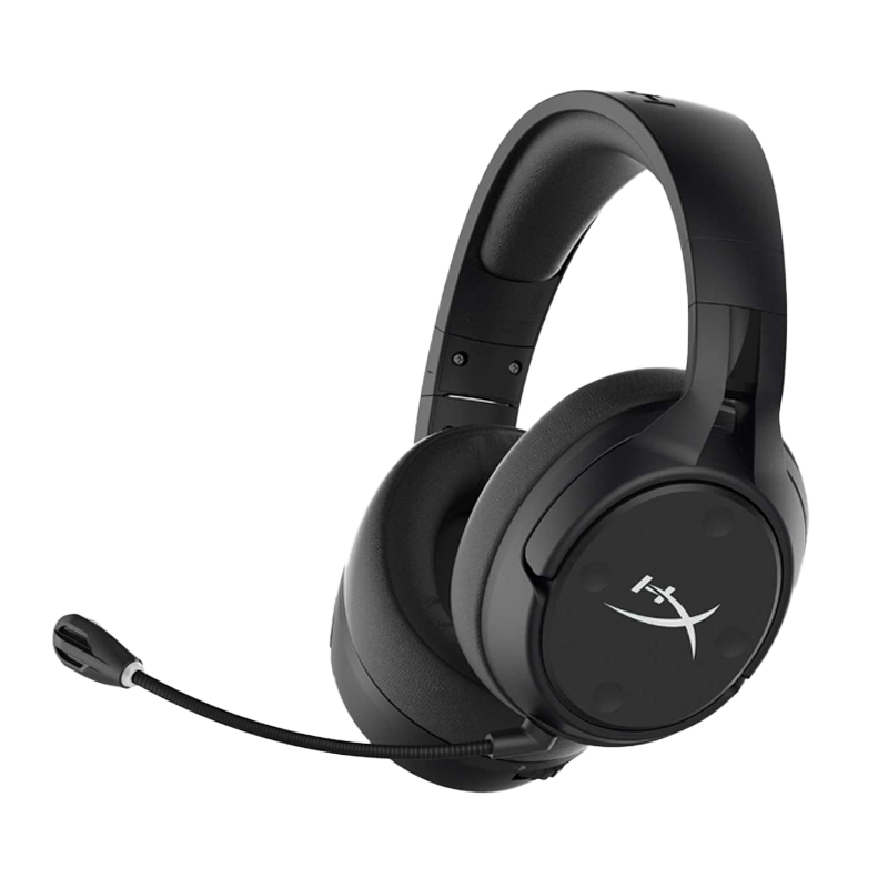 HyperX Cloud Flight S - Wireless Gaming Headset, 7.1 Surround Sound, 30 Hour Battery Life, Qi Wireless Charging, Detachable Microphone with LED Mute Indicator, Compatible with PC & PS4 PS5