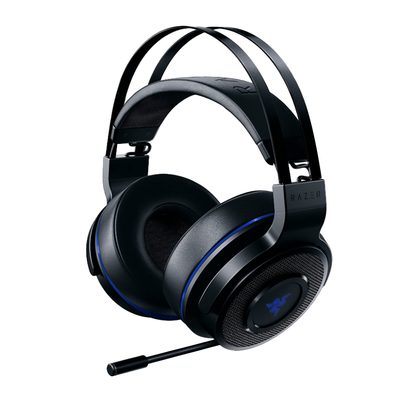 Razer Thresher 7.1 Wireless Gaming Headset - Dolby 7.1 Surround Sound - 16 Hours Battery Life - Retractable Microphone - for PS4 / PS5 / PC