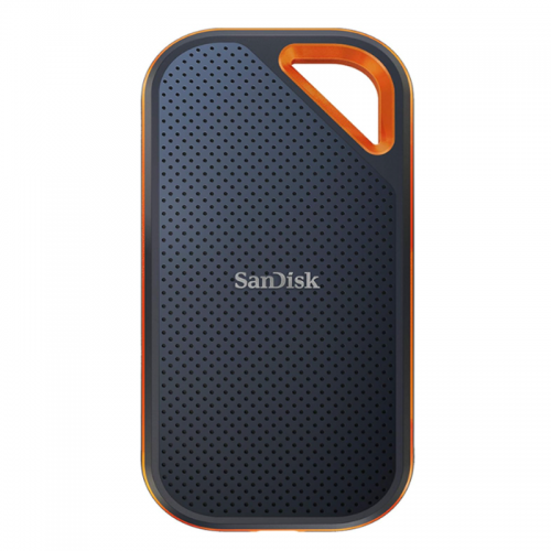 SanDisk Extreme 2TB Portable SSD - up to 1050MB/s Read and 1000MB/s Write Speeds, USB 3.2 Gen 2, 2-meter drop protection and IP55 resistance, Black, SDSSDE61-2T00-G25