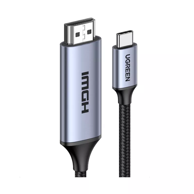 UGREEN 8K USB C to HDMI Cable 2M,8K@60Hz,4K@240Hz/144Hz,HDMI 2.1 Type C  Thunderbolt Adapter,Compatible iPad 10/Pro 6/Air 5/Mini 6,Samsung S23  Ultra/Galaxy Z,MacBook Pro,Surface Pro7,Huawei P60 Pro