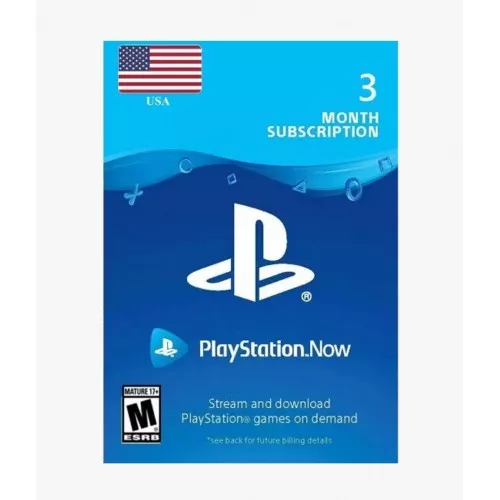 PlayStation Now 3 Month Subscription Digital Code