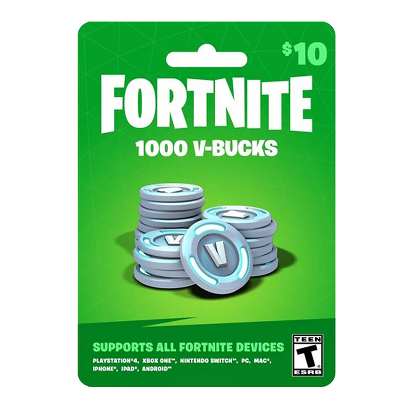 Fortnite Card 10$-US Account (PS4-X-One-Nintendo Switch)