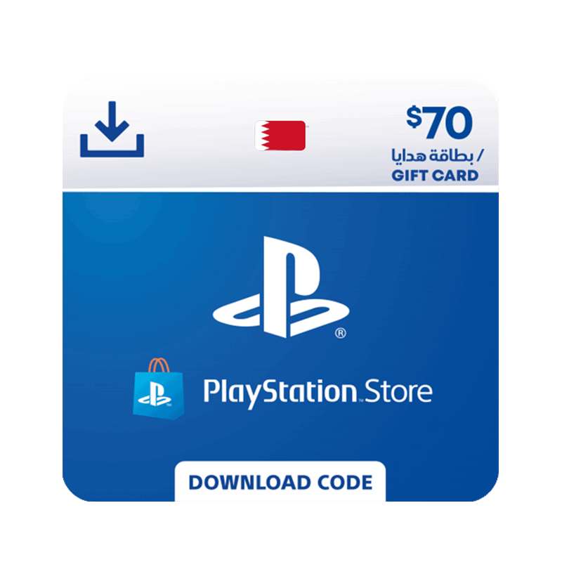 PlayStation Network Gift Card 70 USD - PSN BH