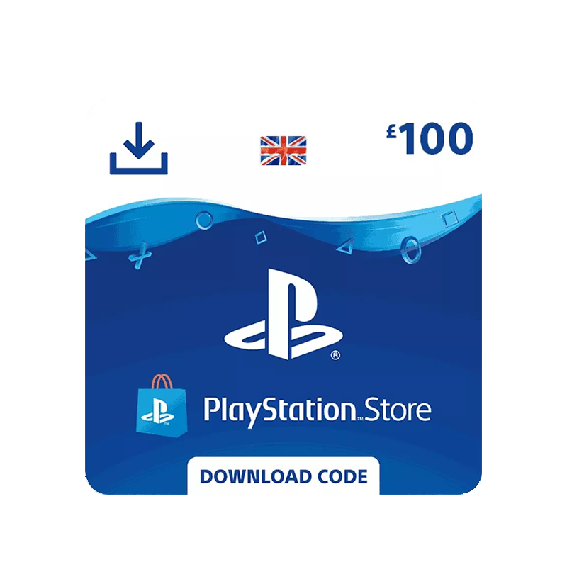 PlayStation Network Gift Card 100£ - PSN British