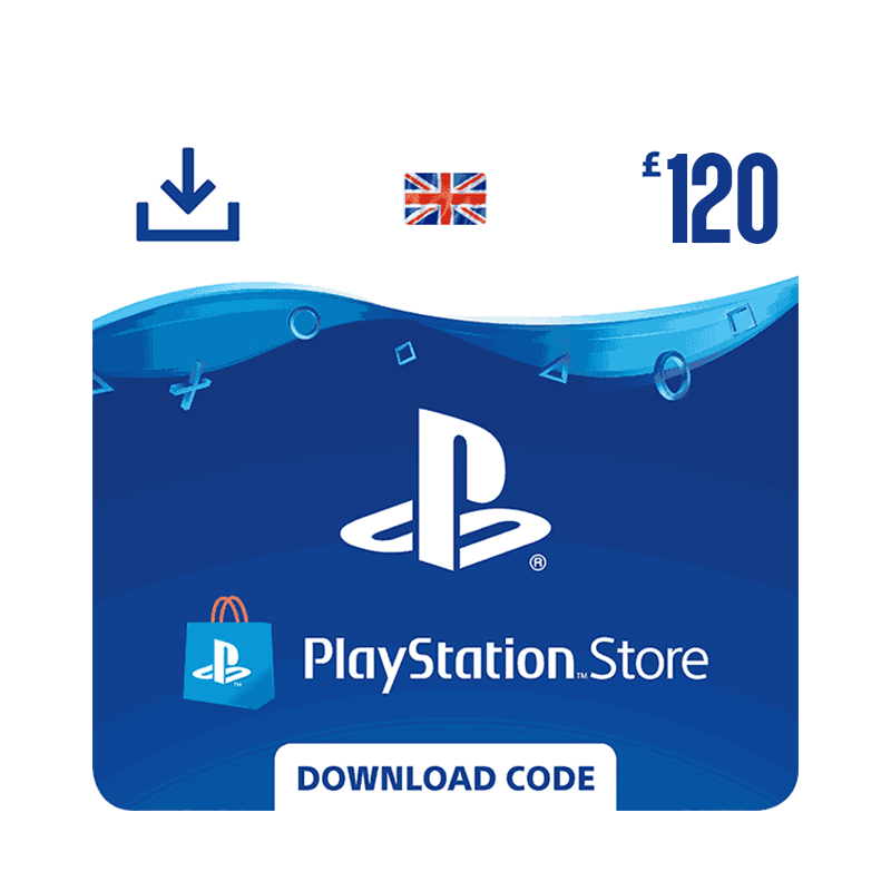 PlayStation Network Gift Card 120£ - PSN British