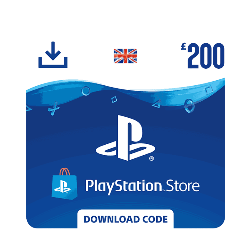 PlayStation Network Gift Card 200£ - PSN British