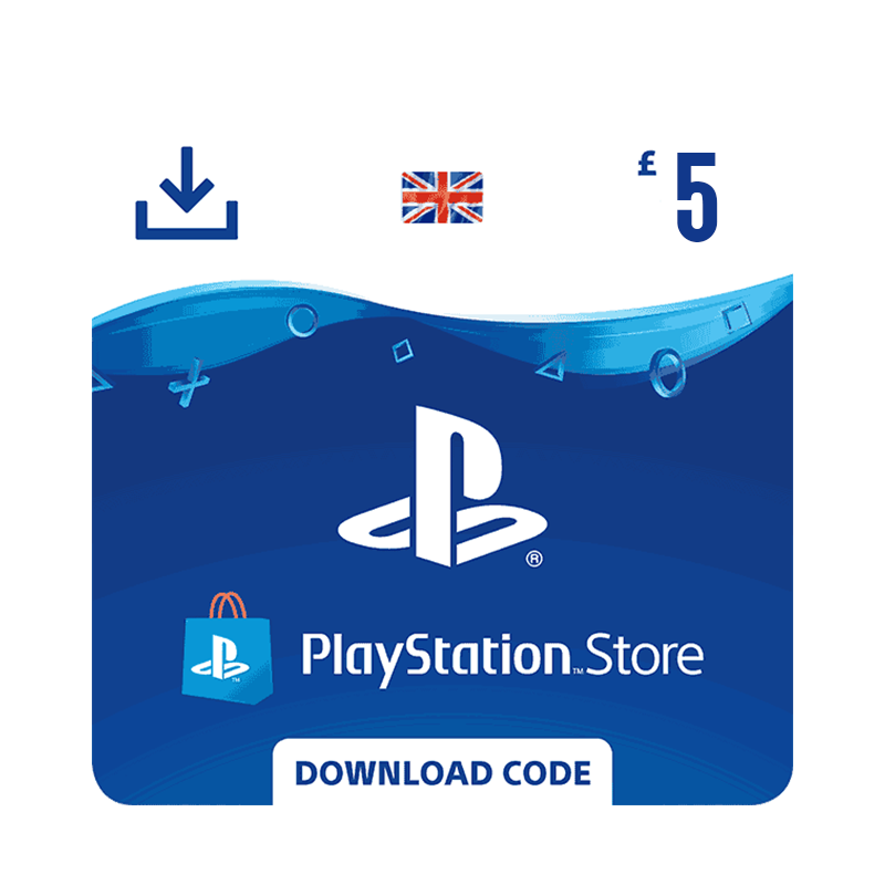 PlayStation Network Gift Card 5£ - PSN British
