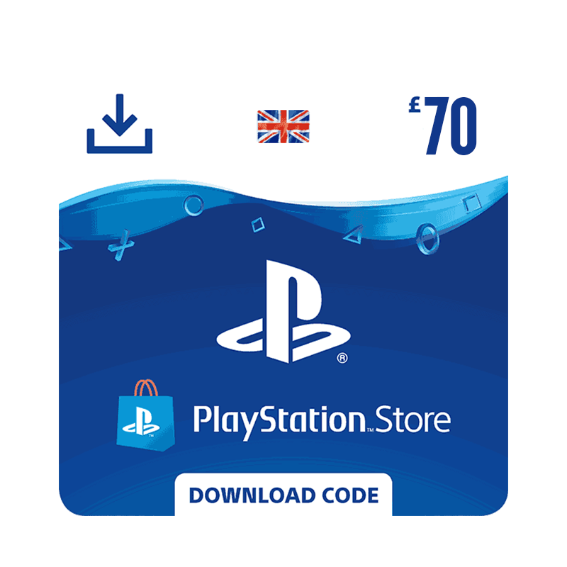 PlayStation Network Gift Card 70£ - PSN British