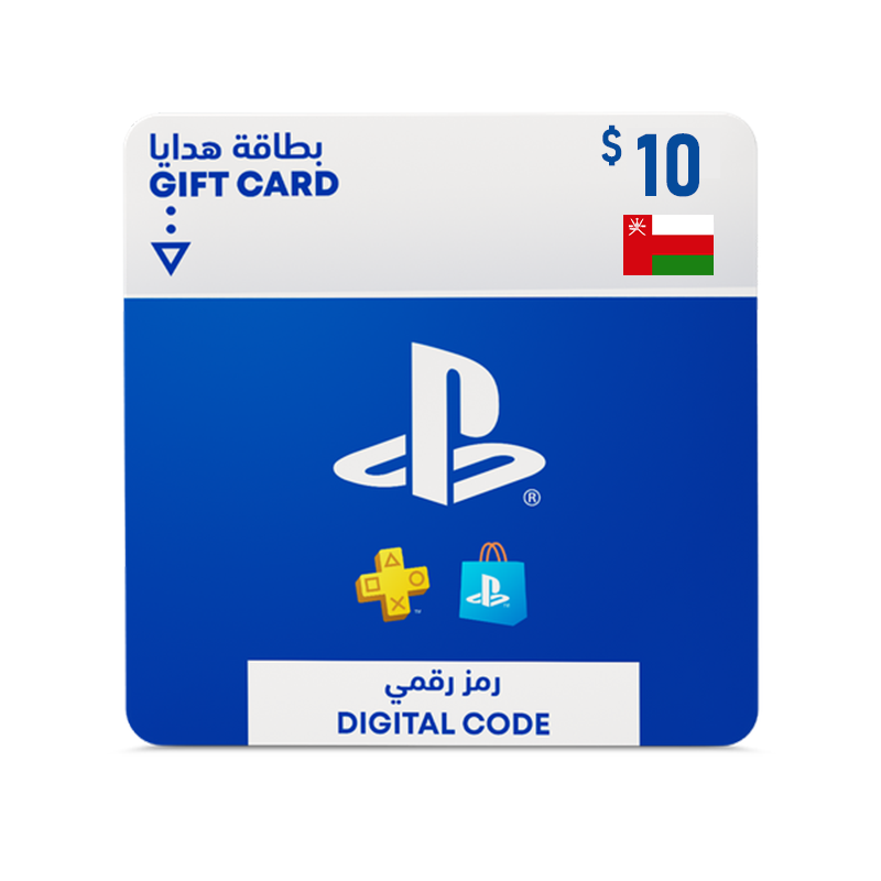 PlayStation Network Gift Card 10 USD  - PSN Oman