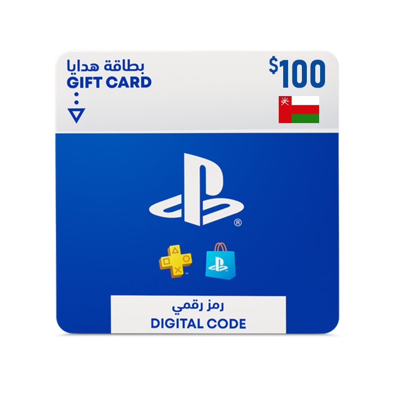 PlayStation Network Gift Card 100 USD  - PSN Oman