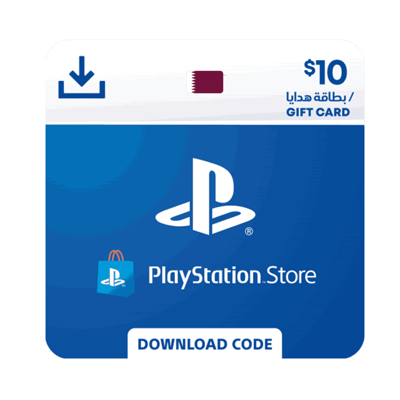PlayStation Network Gift Card 10 USD  - PSN Qatar
