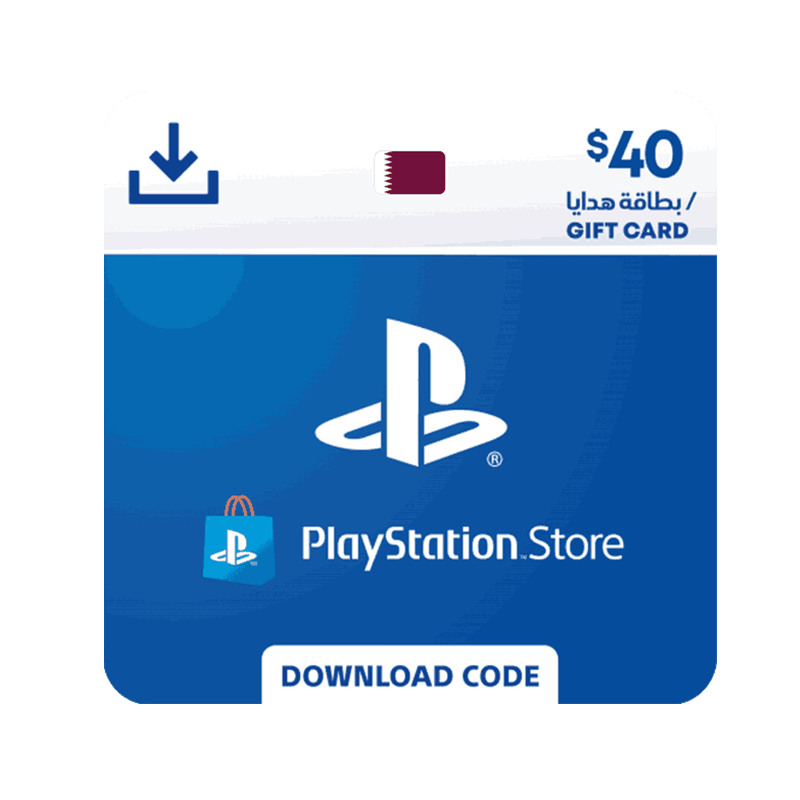 PlayStation Network Gift Card 40 USD  - PSN Qatar