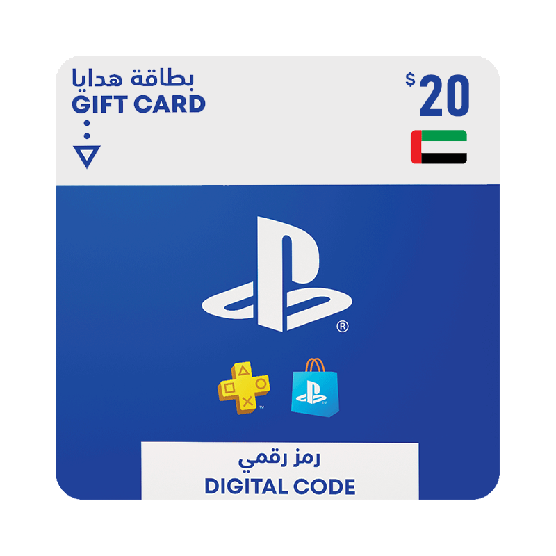 PlayStation Network Gift Card 20 USD - PSN UAE
