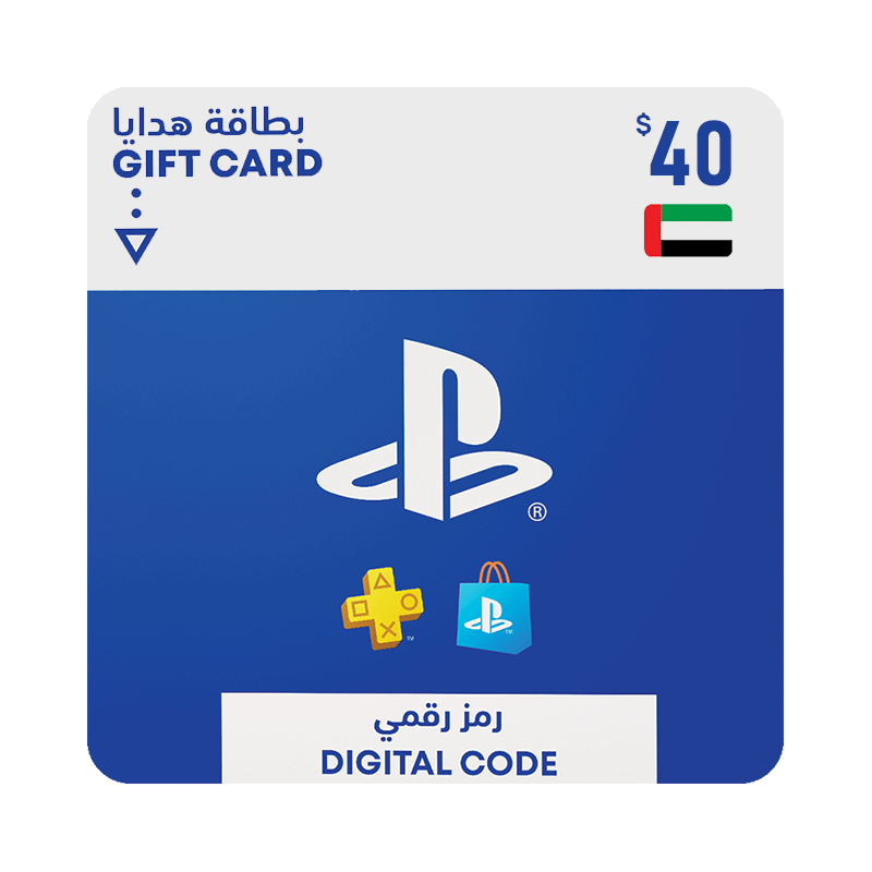 PlayStation Network Gift Card 40 USD - PSN UAE