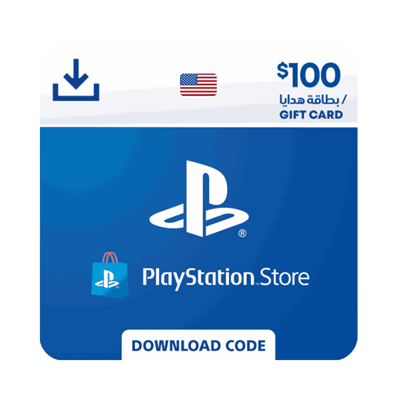 PlayStation Network Gift Card 100 USD - PSN USA