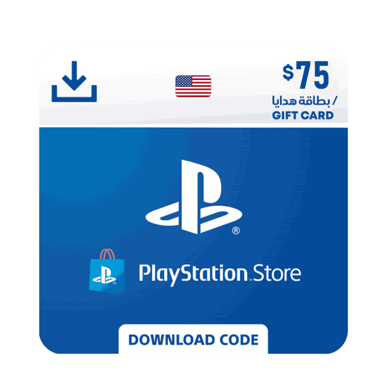 PlayStation Network Gift Card 75 USD - PSN USA