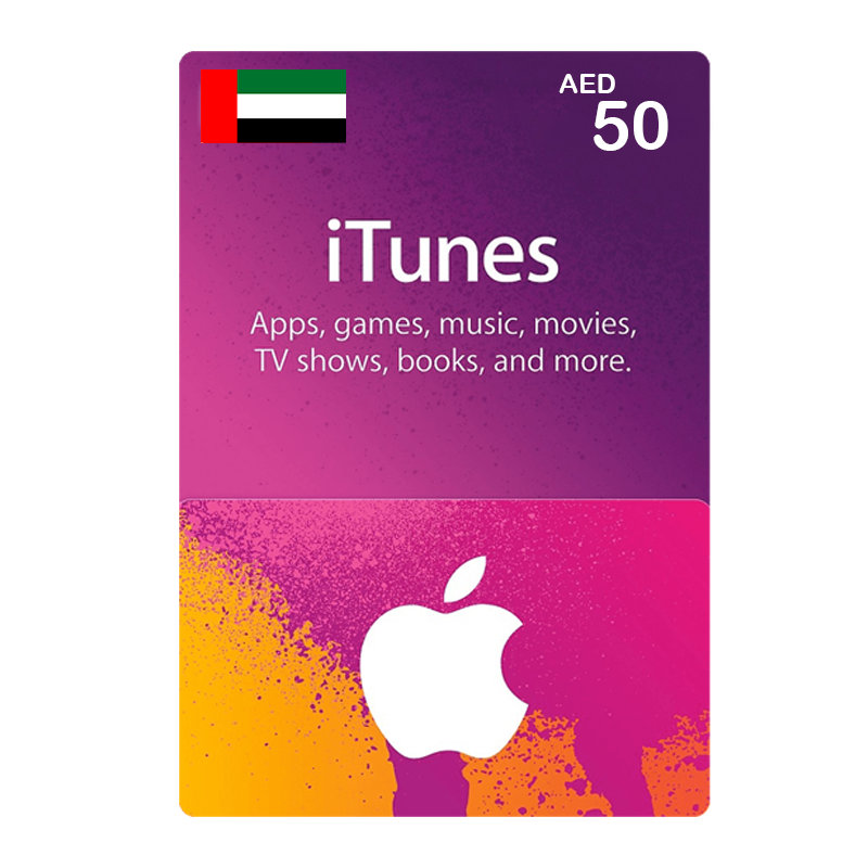 Apple iTunes Gift Card UAE Store 50 AD