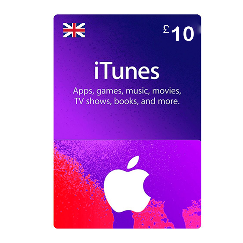 Apple iTunes Gift Card British Store 10 GBP