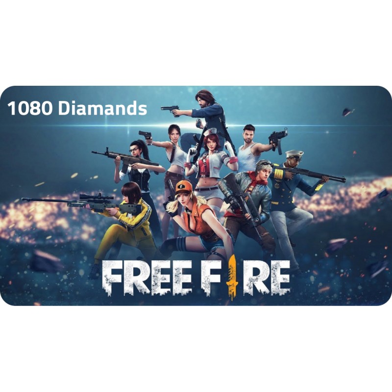 FreeFire 1080 + 108 Diamonds