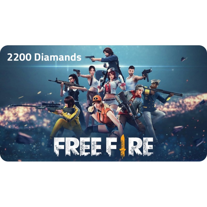 FreeFire 2200 + 220 Diamonds