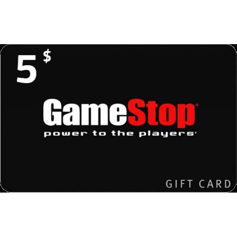 Game Stop Card 5 USD