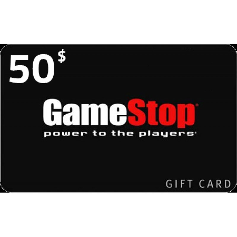 Game Stop Card 50 USD