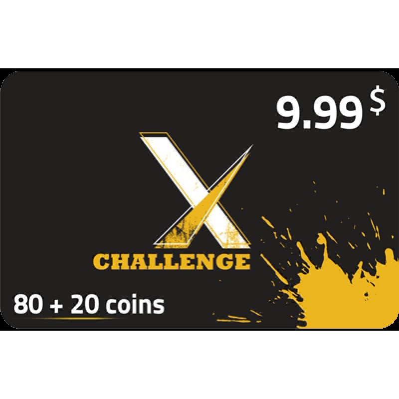 ChallengeX 9.99 $ - 100 coins