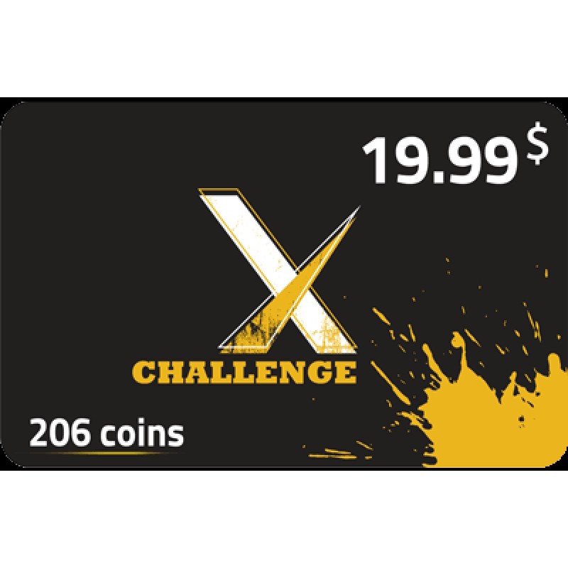 ChallengeX 19.99 $ - 206 coins