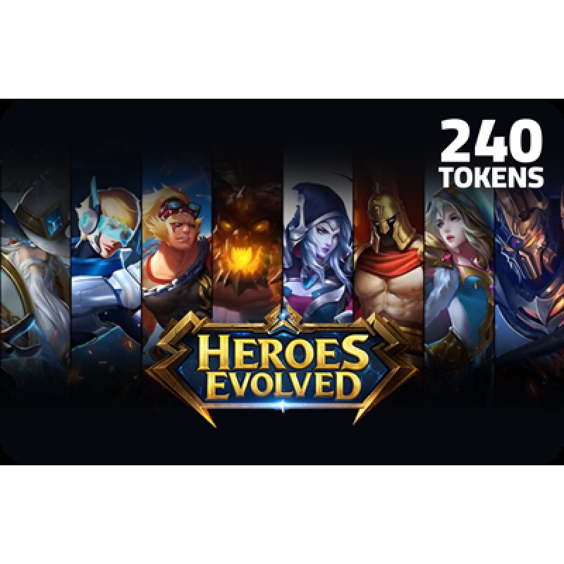 Heroes Evolved - 240 Tokens