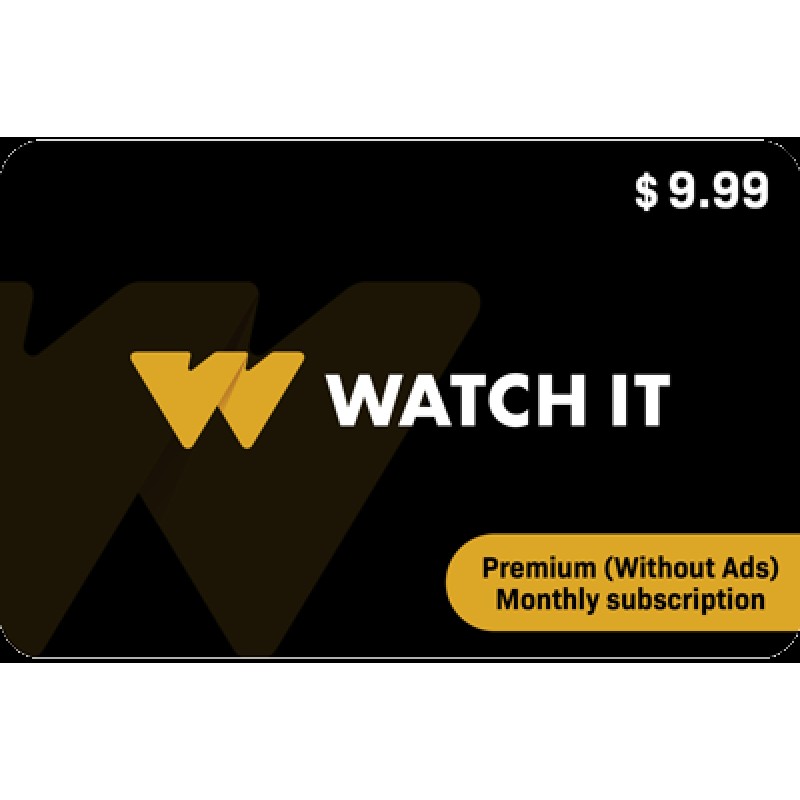 Watch it - Premium (Without Ads) Monthly subscription