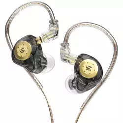 KZ EDX Pro in-ear Headphones Dual Magnetic Driver With Mic 3.5 - Black| 6970493061762 KZ EDX Pro in-ear Headphones Dual Magnetic Driver With Mic 3.5 - Black| 6970493061762