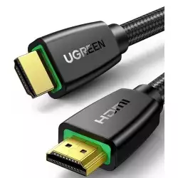 UGREEN HDMI Cable 2.0 1M Premium High-Speed HDMI to HDMI Video wire 4K@60Hz Ultra HD 3D 4k HDMI Cord Braided Compatible for MacBook Pro 2021 Nintendo Switch Playstation PS3 PS4 PS5 PC Laptop Smart TV (40408) UGREEN HDMI Cable 2.0 1M Premium High-Speed HDMI to HDMI Video wire 4K@60Hz Ultra HD 3D 4k HDMI Cord Braided Compatible for MacBook Pro 2021 Nintendo Switch Playstation PS3 PS4 PS5 PC Laptop Smart TV (40408)