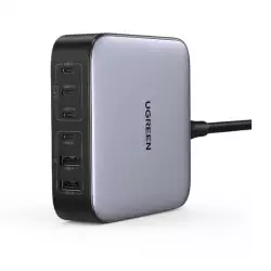 UGREEN Nexode 200W USB C Charger Station Multi-Function 6 in 1 GaN Charge Power Adapter USB Fast Charger Wall Plug for MacBook Pro/Air, Steam Deck, HUAWEI... Model No.CD271 (40914) UGREEN Nexode 200W USB C Charger Station Multi-Function 6 in 1 GaN Charge Power Adapter USB Fast Charger Wall Plug for MacBook Pro/Air, Steam Deck, HUAWEI... Model No.CD271 (40914)