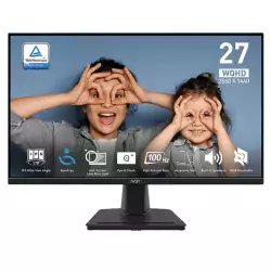 MSI Pro MP275Q 27 INCH Business Productivity Monitors Black | 9S6-3PC3CM-034 MSI Pro MP275Q 27 INCH Business Productivity Monitors Black | 9S6-3PC3CM-034