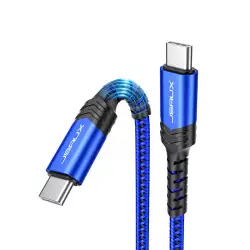JSAUX CC0020 USB C to C 100w Cable 2M Blue JSAUX CC0020 USB C to C 100w Cable 2M Blue
