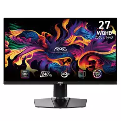 MSI MAG 271QPX 27 Inch WQHD QD-OLED E2 Gaming Monitor Black | 9S6-3CD89T-021 MSI MAG 271QPX 27 Inch WQHD QD-OLED E2 Gaming Monitor Black | 9S6-3CD89T-021