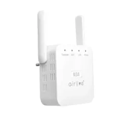 AirLive N3A Wi-Fi Range Extender 2 Antenna 300Mbps - White AirLive N3A Wi-Fi Range Extender 2 Antenna 300Mbps - White