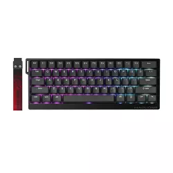 Madlions Professional Gaming Mechanical Keyboard MAD 60 HE RGB - 1K, Magnetic Amber Pro Switches - Black Madlions Professional Gaming Mechanical Keyboard MAD 60 HE RGB - 1K, Magnetic Amber Pro Switches - Black