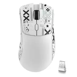 ATTACK SHARK R1 Wireless/Wired Gaming Mouse (White+Sticker) ATTACK SHARK R1 Wireless/Wired Gaming Mouse (White+Sticker)