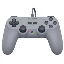 GameSir Tegenaria Lite Wired Symmetric Game Controller, Wired 1000Hz Polling Rate, Hall Effect Joysticks and 2 Remappable Buttons, Dual Vibration, Turbo, PC Gaming Controller, Grey | T3 LITE GameSir Tegenaria Lite Wired Symmetric Game Controller, Wired 1000Hz Polling Rate, Hall Effect Joysticks and 2 Remappable Buttons, Dual Vibration, Turbo, PC Gaming Controller, Grey | T3 LITE