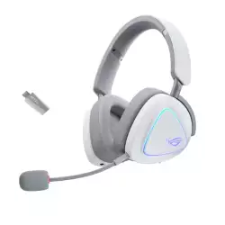 ASUS ROG Delta II Wireless Lightweight Gaming Headset - Moonlight White (90YH03W0-BHUA10) ASUS ROG Delta II Wireless Lightweight Gaming Headset - Moonlight White (90YH03W0-BHUA10)
